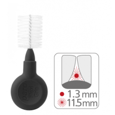 1081 Paro Flexi Grip  цилиндрические ершики, черные, диаметр 11,5 мм, уп. 4 шт.